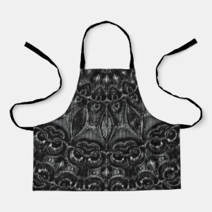 Charcoal Mandala Apron
