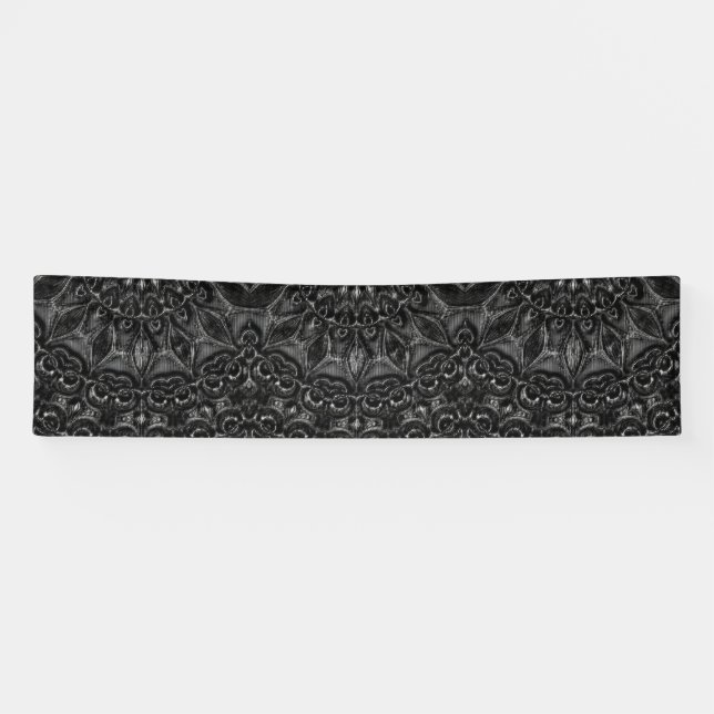 Charcoal Mandala  Banner (Horizontal)