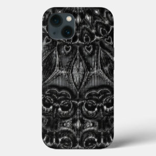 Charcoal Mandala  iPhone 13 Case