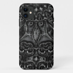 Charcoal Mandala iPhone 11 Case