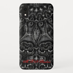 Charcoal Mandala  iPhone XR Case