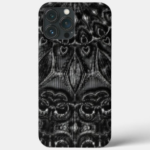Charcoal Mandala  iPhone 13 Pro Max Case