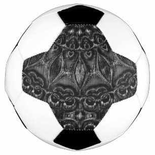 Charcoal Mandala Football