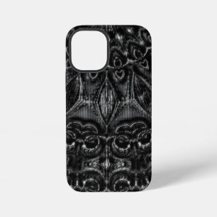 Charcoal Mandala iPhone 12 Mini Case