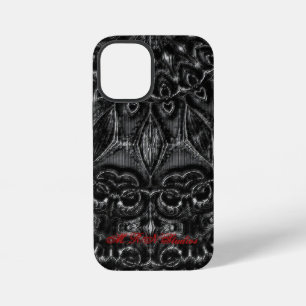 Charcoal Mandala iPhone 12 Mini Case