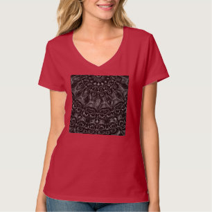 Charcoal Mandala T-Shirt
