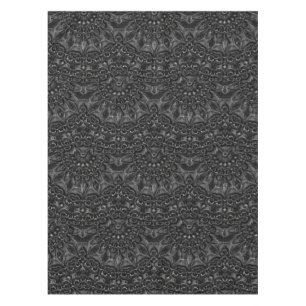 Charcoal Mandala Tablecloth