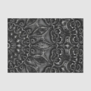Charcoal Mandala Tissue Paper