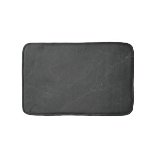 Charcoal Marble Elegant Modern Aesthetic Style Bath Mat