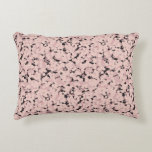 charcoal pink gray abstract decorative cushion<br><div class="desc">charcoal pink gray abstract</div>