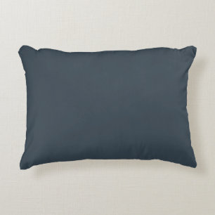 Charcoal Solid Colour Decorative Cushion