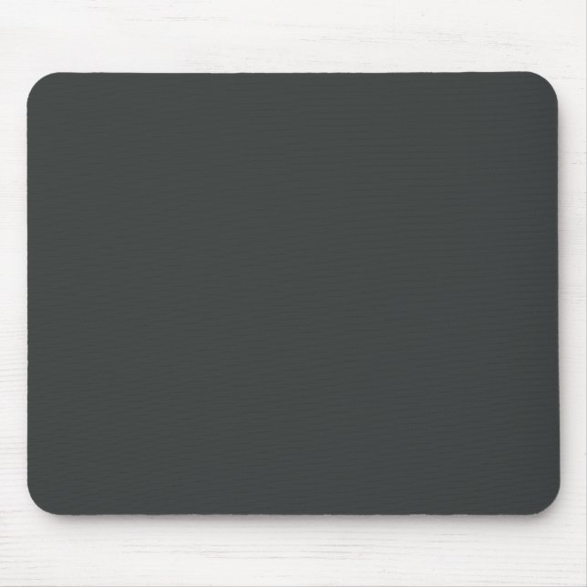 Charcoal (solid colour)  mouse mat (Front)