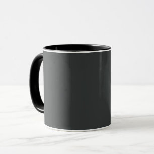 Charcoal (solid colour)  mug