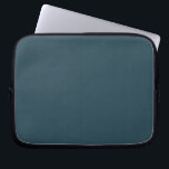 Charcoal Solid Plain Colour Laptop Sleeve<br><div class="desc">Creative trendy colour. A base colour work with many colours’ composition.
Hex No: 264653</div>