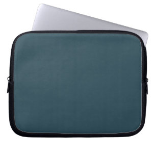 Charcoal Solid Plain Colour Laptop Sleeve
