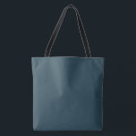 Charcoal Solid Plain Colour Tote Bag<br><div class="desc">Creative trendy colour. A base colour work with many colours’ composition. 
Hex No: 264653</div>