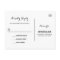 Charcoal String Lights Wedding RSVP Postcard
