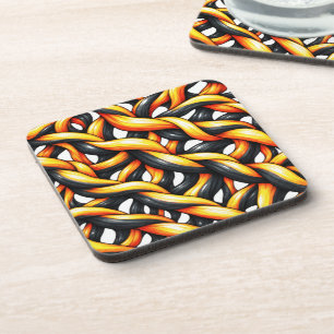 Charcoal Weave Coaster