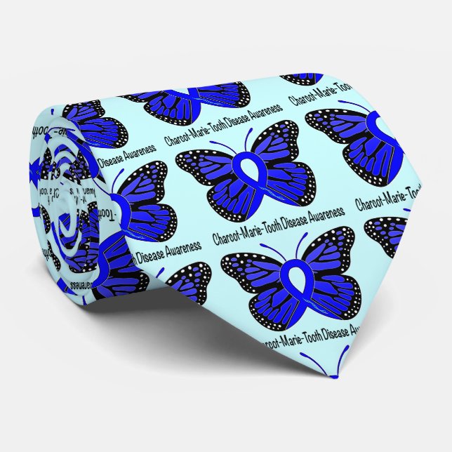 Charcot-Marie-Tooth-Disease Tie (Rolled)