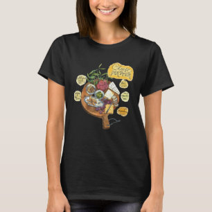 Charcuterie Cheese Board Hostess T-Shirt