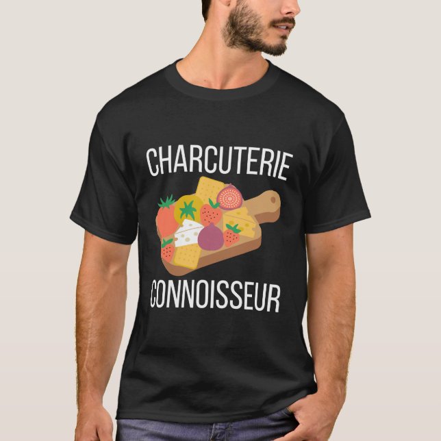 Charcuterie connoisseur t-shirt (Front)
