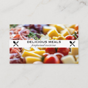 Charcuterie Foods Spread Business Card