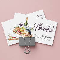 Charcuterie Grazing Board Watercolor Modern