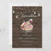 Charcuterie Night Invitation