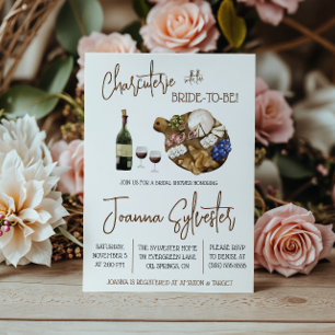 Charcuterie with the Bride-to-be! Bridal Shower Invitation