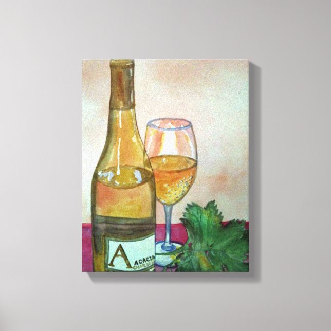 Chardonay Please Canvas Print (Front)