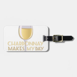 Chardonnay Luggage Tag
