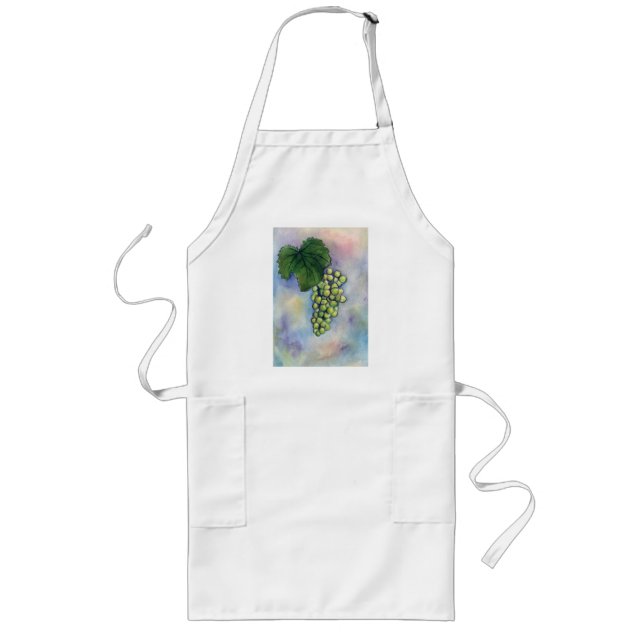 Chardonnay Wine Grapes Apron (Front)