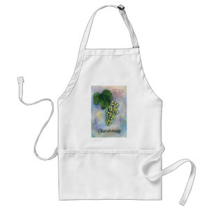 Chardonnay Wine Grapes & Description Apron