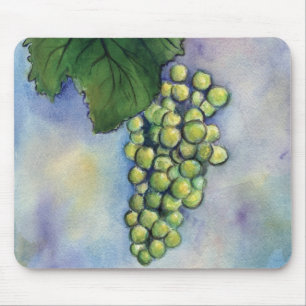 Chardonnay Wine Grapes Mousepad