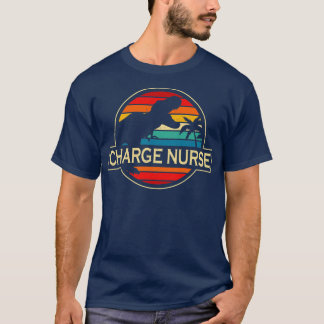 Charge Nurse Dinosaur T-Shirt