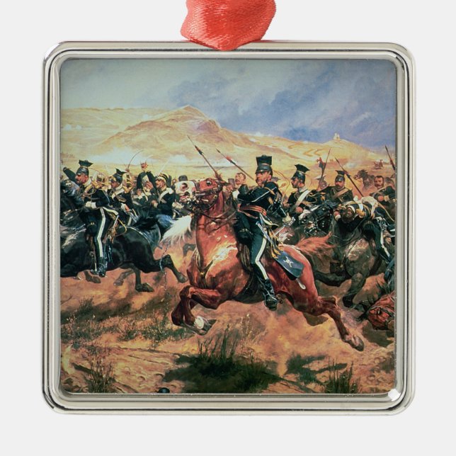 Charge of the Light Brigade Metal Tree Decoration (Front)