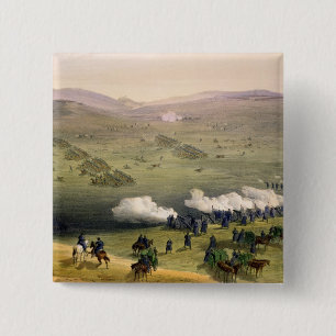 Charge of the Light Cavalry Brigade, October 25th 15 Cm Square Badge