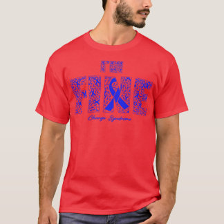 Charge Syndrome Awareness Fine Ribbons In This Fam T-Shirt
