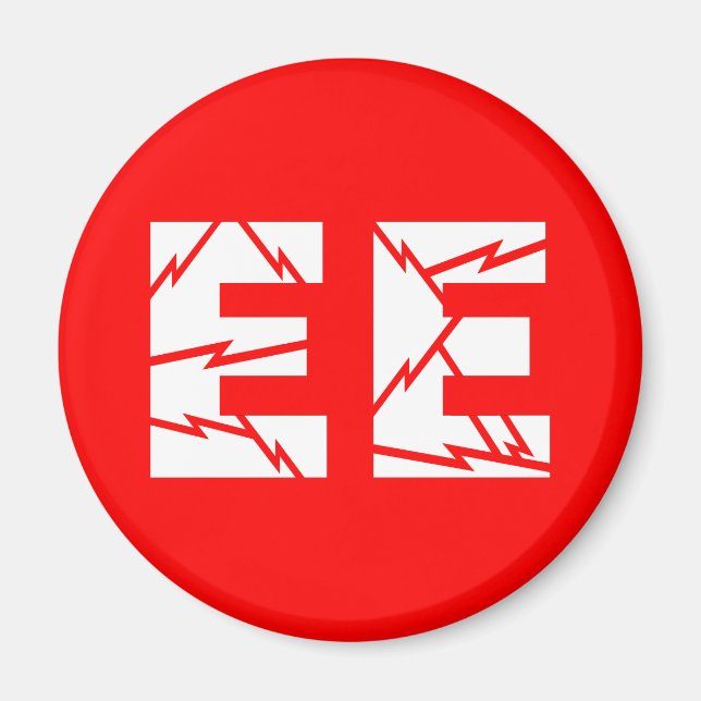 Charged EE Electrical Engineering Magnet (Front)