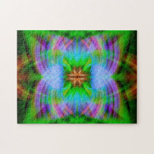 Charged jigsaw puzzle