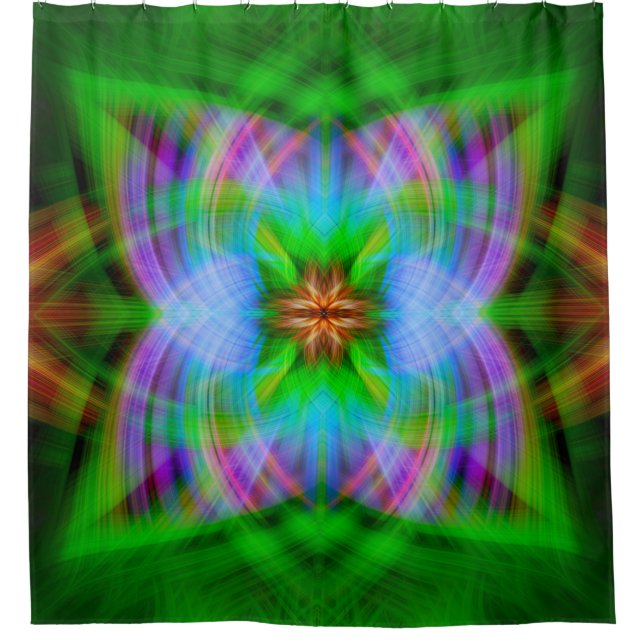 Charged   shower curtain (Front)