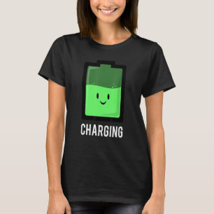 Charging Battery Active Lifestyle For Energetic Pe T-Shirt