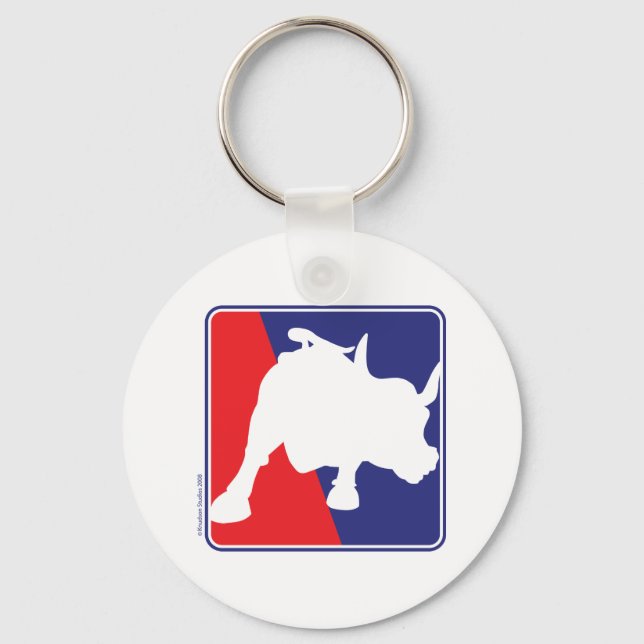 charging-bull key ring (Front)