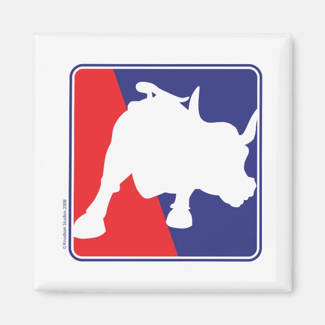 charging-bull magnet (Front)