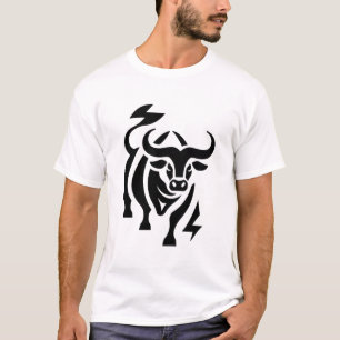 Charging Bull – Power and Determination T-Shirt