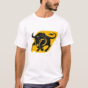 Charging Bull – Power in Motion T-Shirt