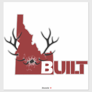 Charging Elk Sticker