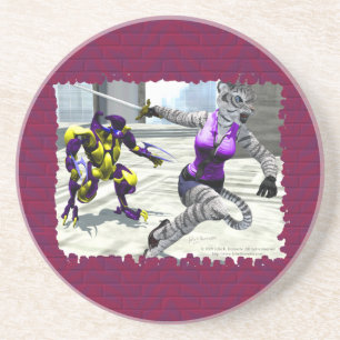 Charging Tigress Coaster