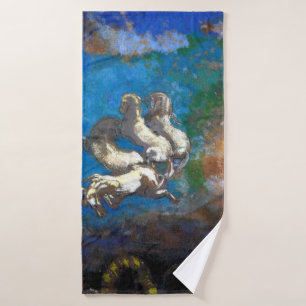 Chariot of Apollo, Redon Bath Towel