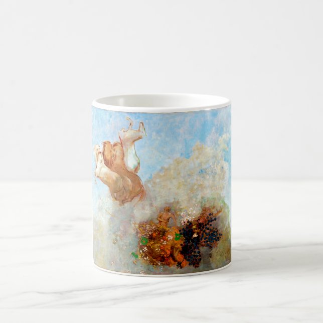 Chariot of Apollo, Redon Coffee Mug (Center)